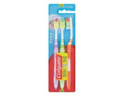 Colgate - Tandbørster Extra Clean - Dollarstore.dk