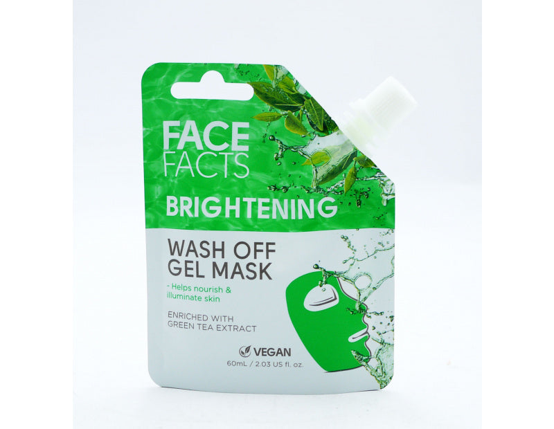 Køb FACE FACTS BRIGHTENING WASH OFF GEL MASK online her Dollarstore.dk