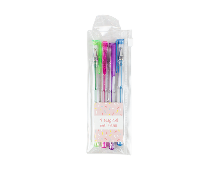 Magiske Gelpenner - 4 Stk - Dollarstore.dk