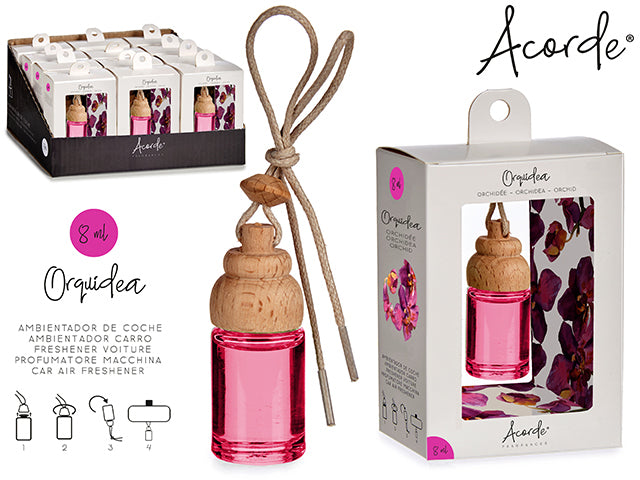 Acorde - Aromaglas på reb. bilduft format 8ml orkida