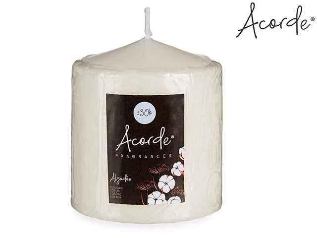 Acorde - Bloklys med duft 30 timer Bomuld aroma