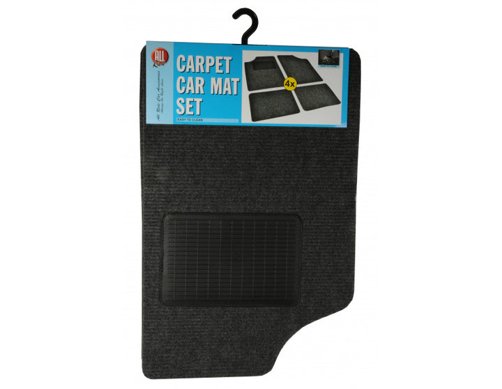 Car Mat Set 4pcs Universal - Dollarstore.dk