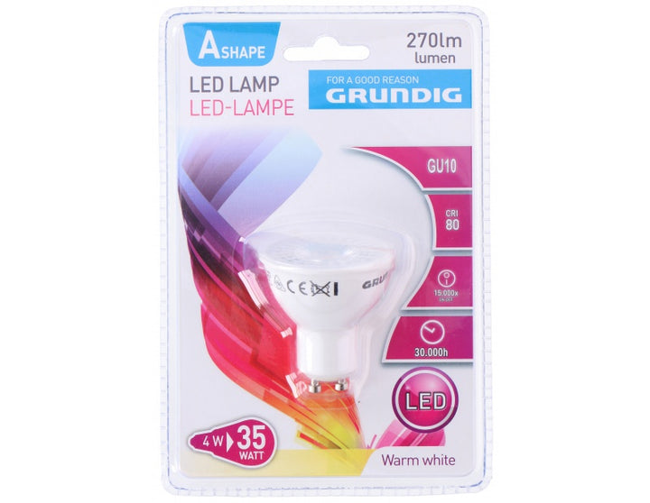 Led lampe gu10 4w 270lm