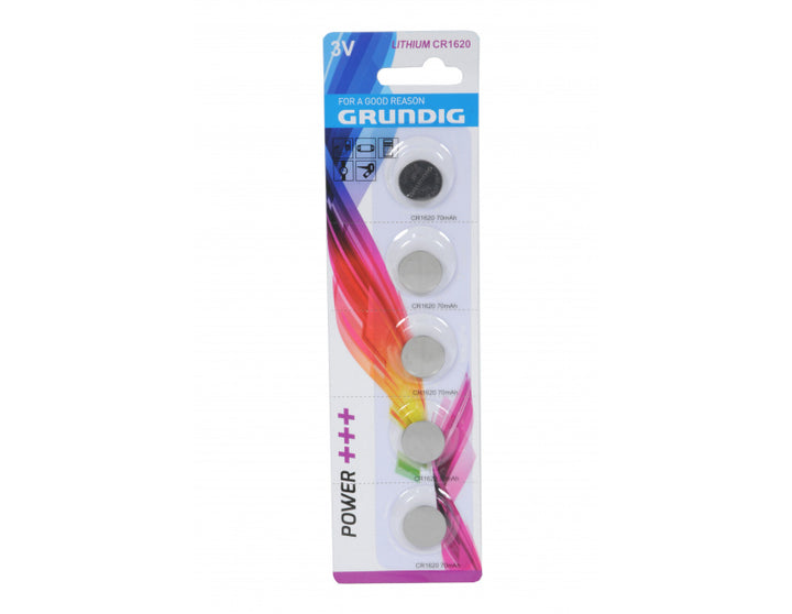 Button Cell 5pcs Cr1620