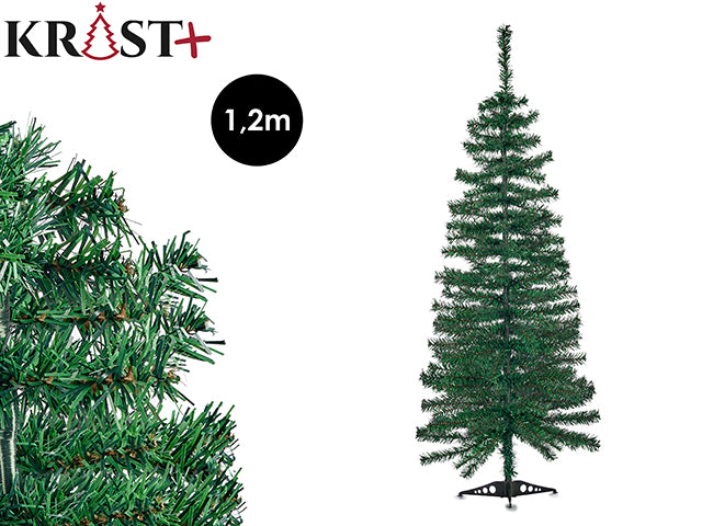 Krist - Kunstig Juletræ Dekoration 120cm - Grøn