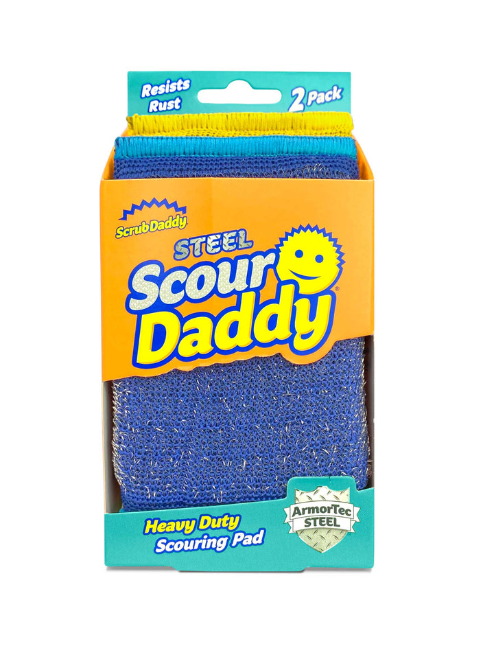 Scrub Daddy - Steel Scour Daddy Skuresvamp á 2stk