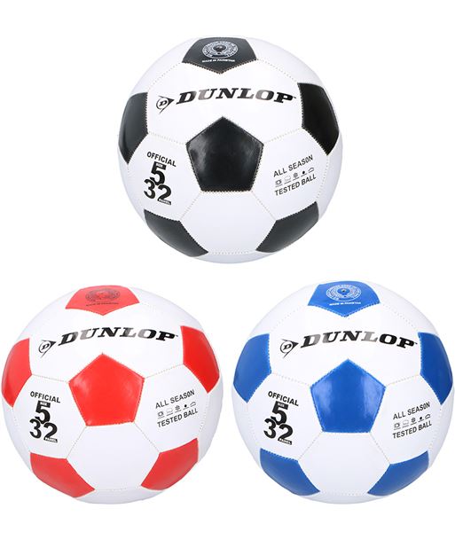 Dunlop - Fodbold. Bemærk at denne bold bliver send som ikke oppustede bold