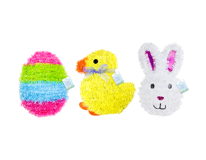 Hoppy easter - Kæmpe påskedekoration til ophæng. Pga lagerstyring sender vi en tilfældig variant