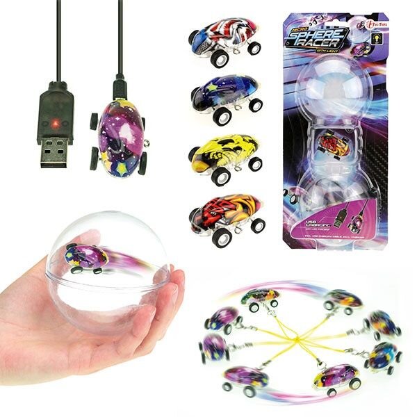 Toitoys - kugleracer med usb oplader & lys