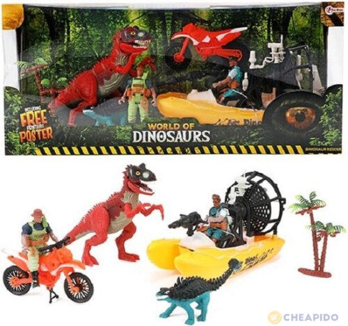 Toitoys - Verden af dinosaur legesæt