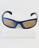 Børne solbriller UV - lilla & sort med flamme