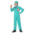 Kostume til børn Læge, str. 3-4 år