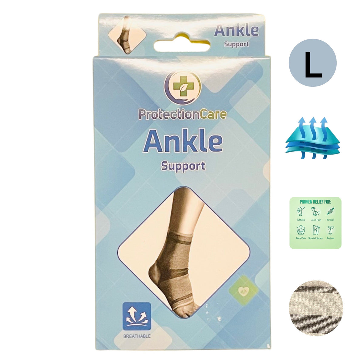 ProtectionCare - AnkelStøtte størrelse Large
