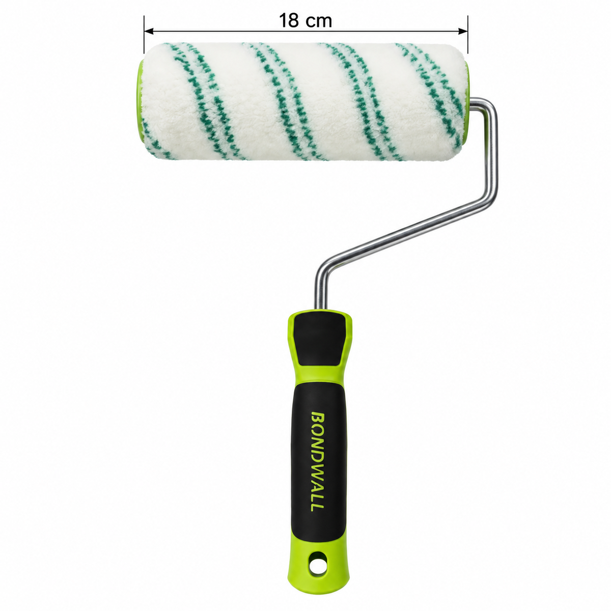 Bondwall Stor Malerrulle med Håndtag – 18 cm