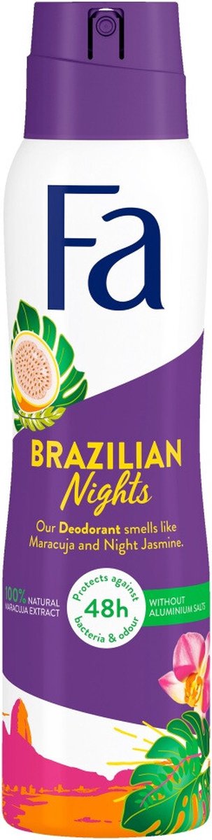 FA - Deodorant spray 48h 150ml Brazilian Nights