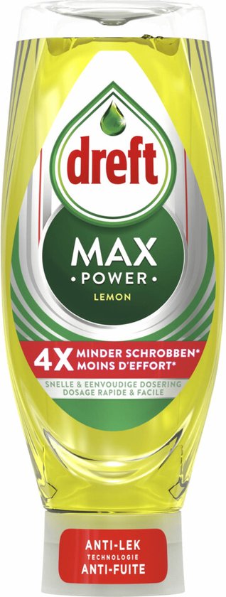 Dreft Max Power Lemon 4x styrke 370ml opvaskemiddel