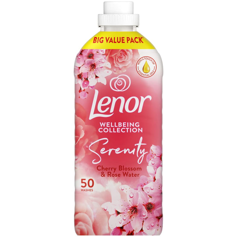 Lenor XXL Skyllemiddel 1650ml (50 Vaske) - Kirsebærblomst & rosenvand