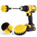 Protools - boredrevne Rensebørster 3 stk Cleaning Brushes drill-powered