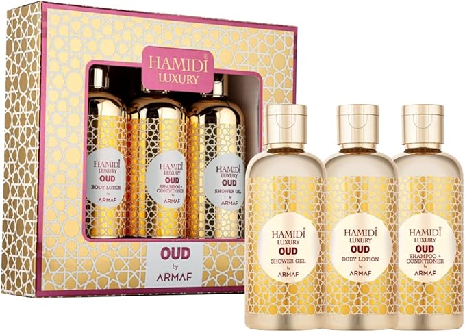 Hamidi Luxury Oud by Armaf – 3-Delt Gavesæt