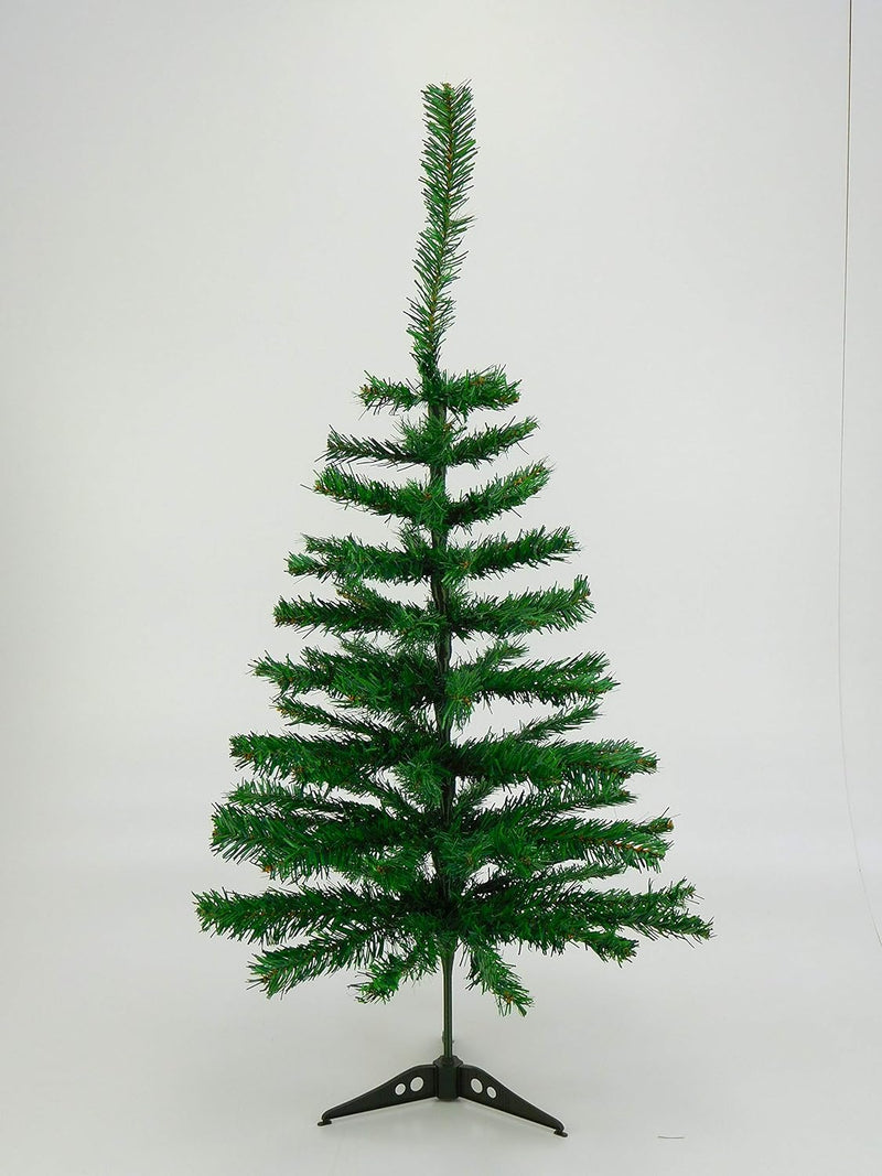 Krist - Juletræ Mettalisk Grøn 90cm (kunstig)