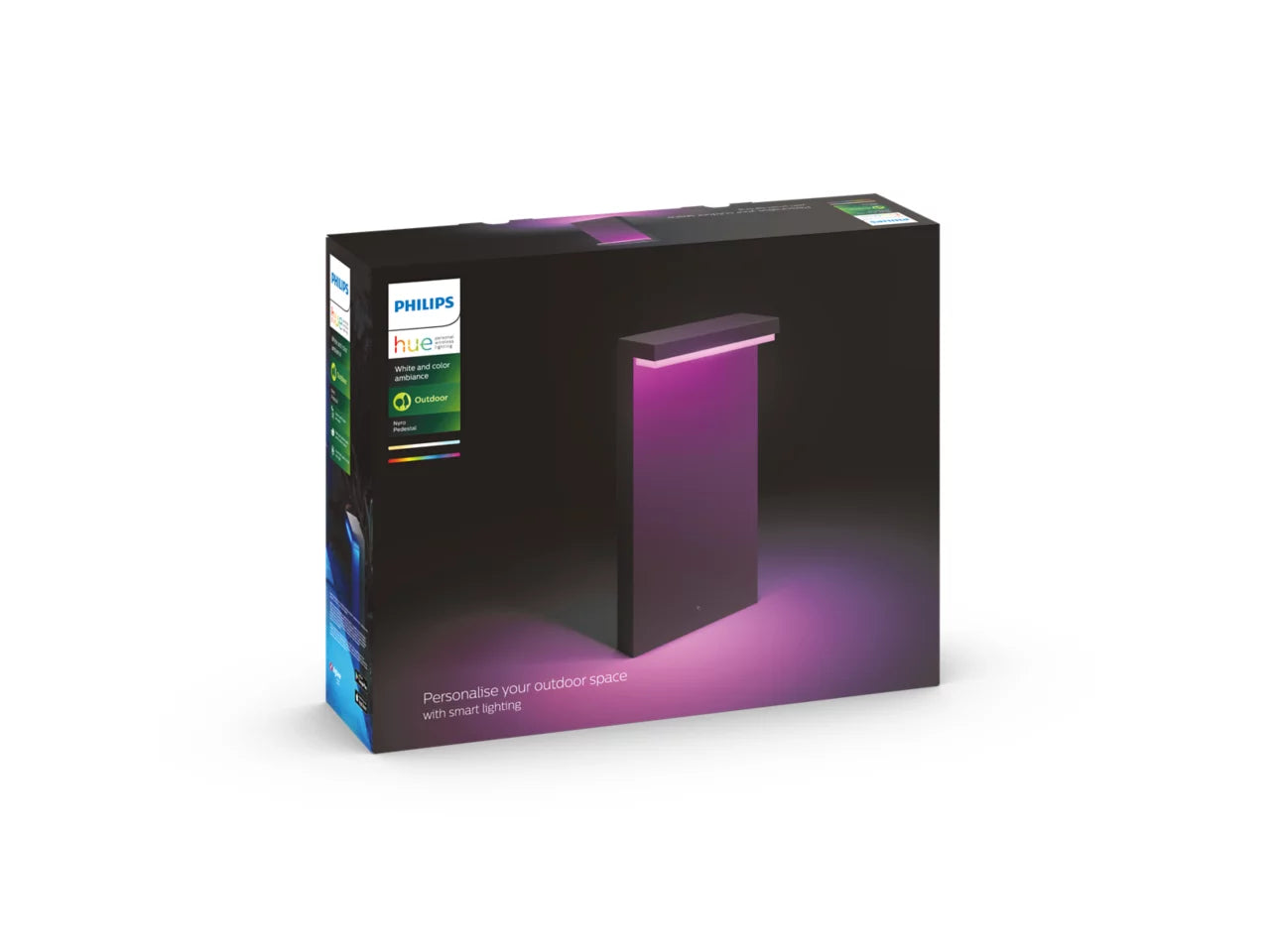 Philips Hue White and Color ambiance Nyro udendørs piedestal