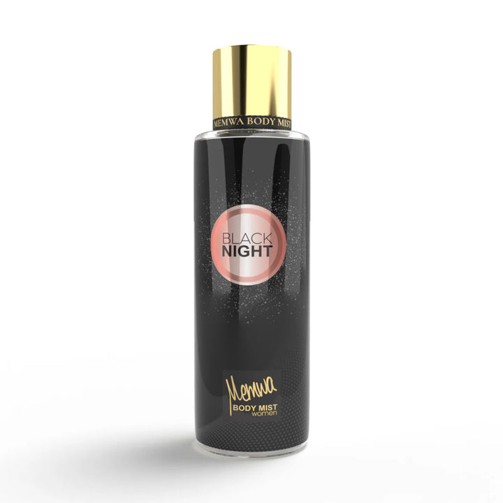 Memwa Bodymist Parfume Spray 90ml - Black Night (Dame Parfume)