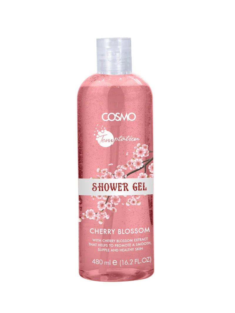 Cosmo 480ml Showergel Kirsebærblomst