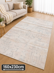 Soft Blush Tæppe 160x230 cm med Skridsikker Bund