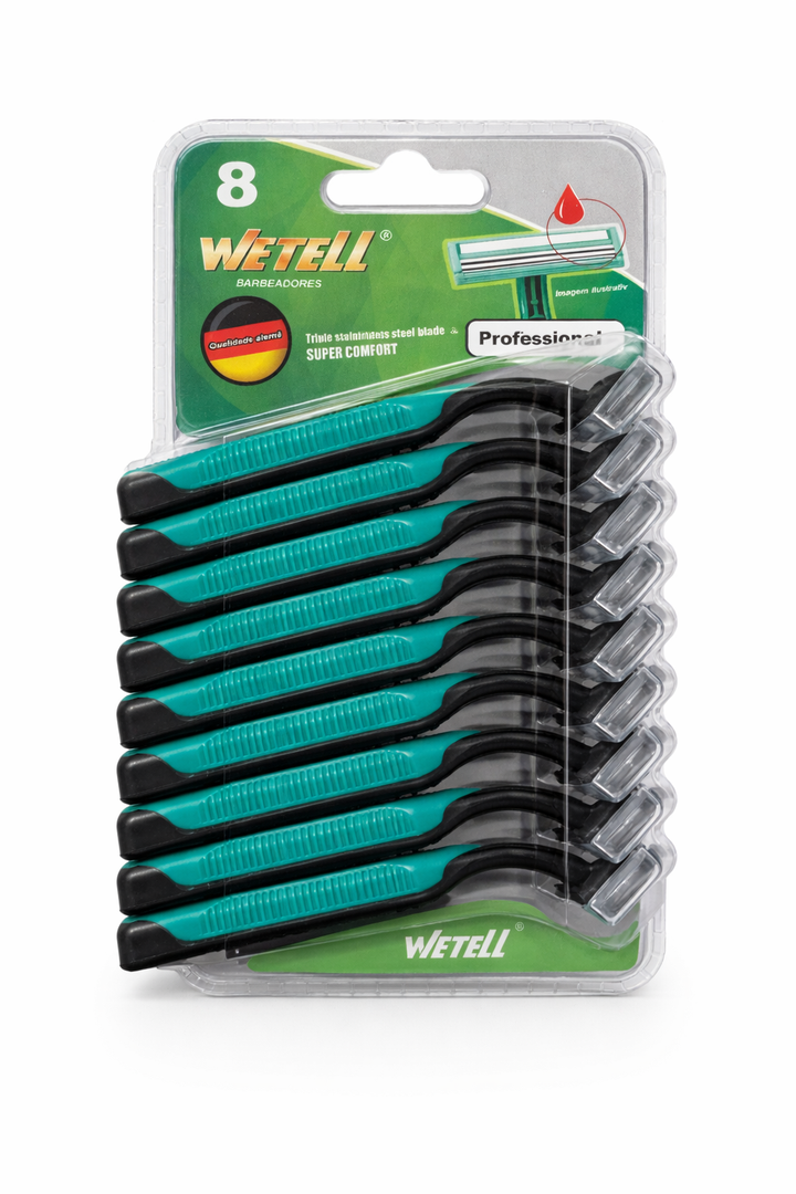 Wetell 8stk skraber a 3 blade