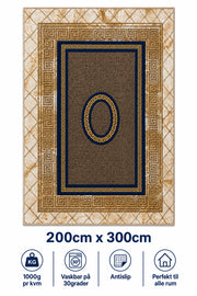 Imperial Frame Tæppe - 200x300 cm - Royal Gold
