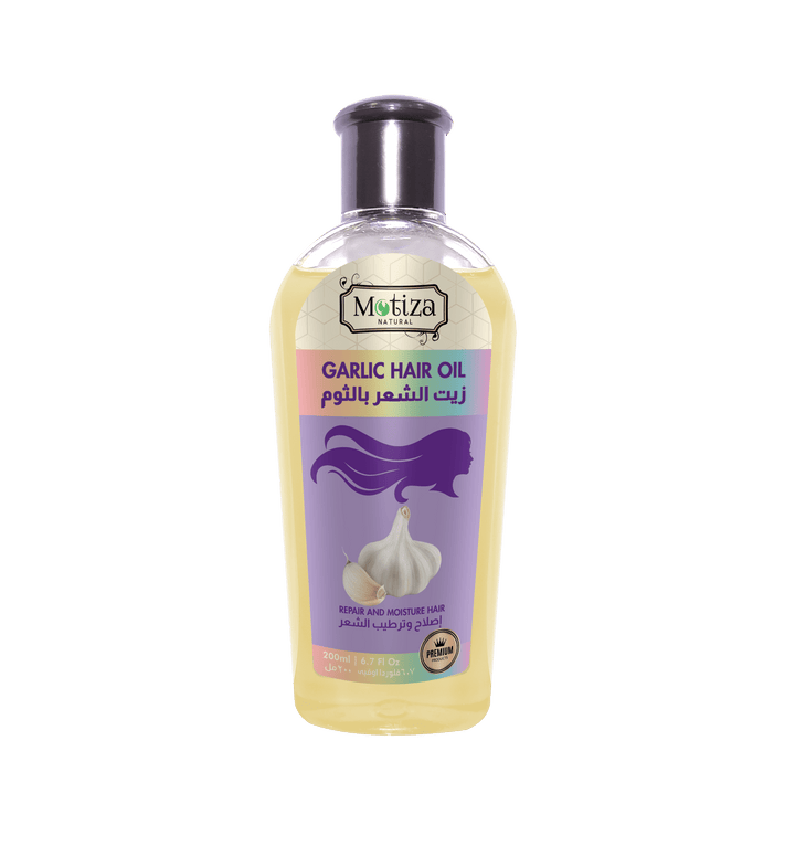 Motiza 100% ren olie til håret Garlic (hvidløgsolie) 200ml
