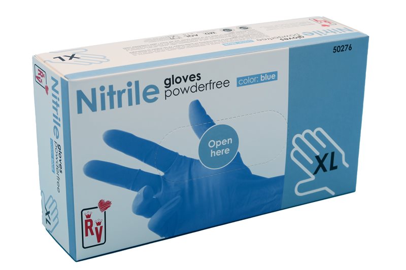 GoClean - Nitrile puderfri handsker X-Large 100s