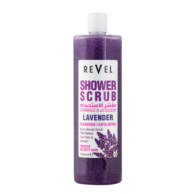 Revel 1000ml ShowerScrub Lavender