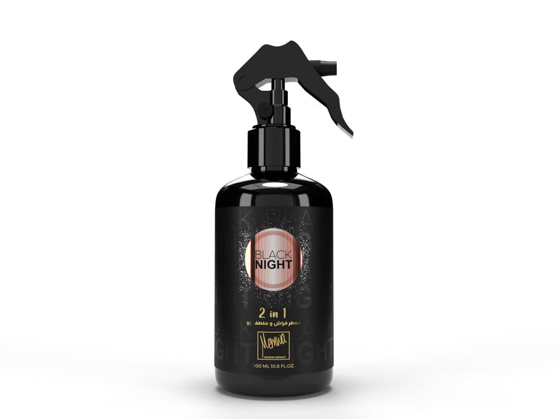 Memwa 2-i-1 Luftfrisker &amp; Tekstil Spray – 300 ml (BLACK NIGHT)