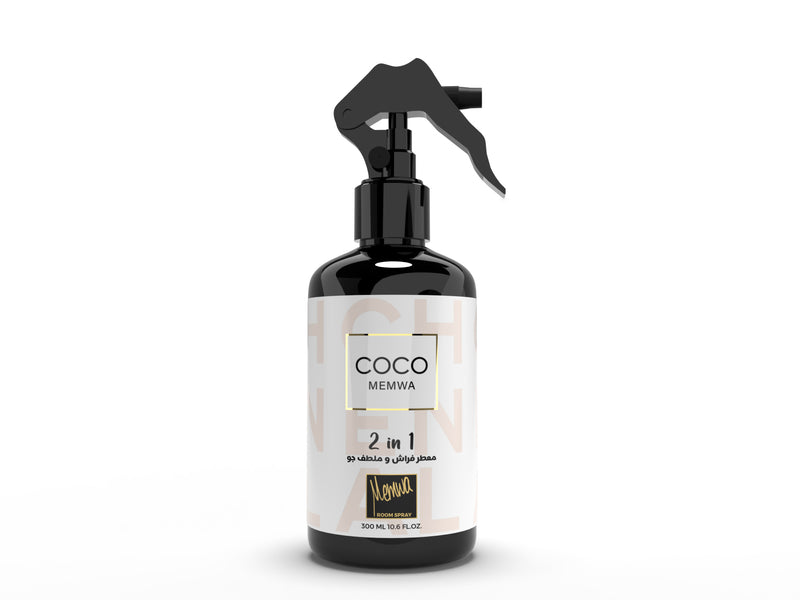 Memwa 2-i-1 Luftfrisker & Tekstil Spray – 300 ml (COCO)