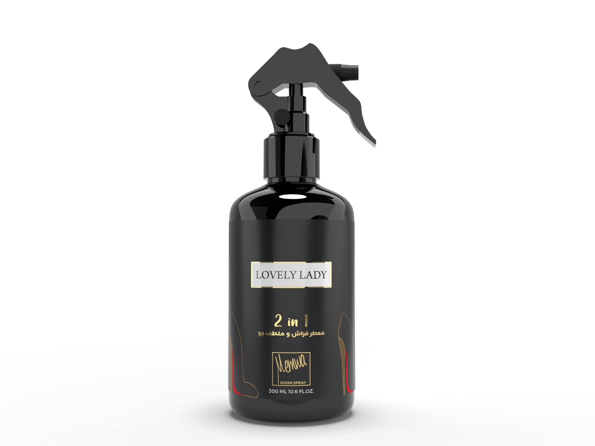 Memwa 2-i-1 Luftfrisker & Tekstil Spray – 300 ml (Lovely Lady)