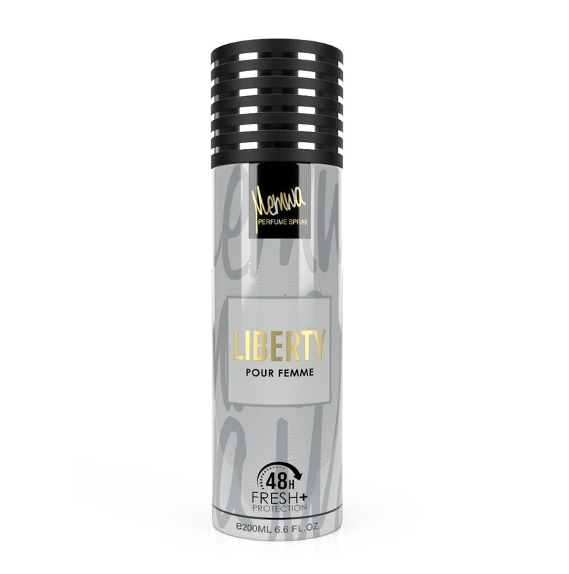 Deodorant / Parfume Spray 200ml 48h Memwa Liberty Pour Femme