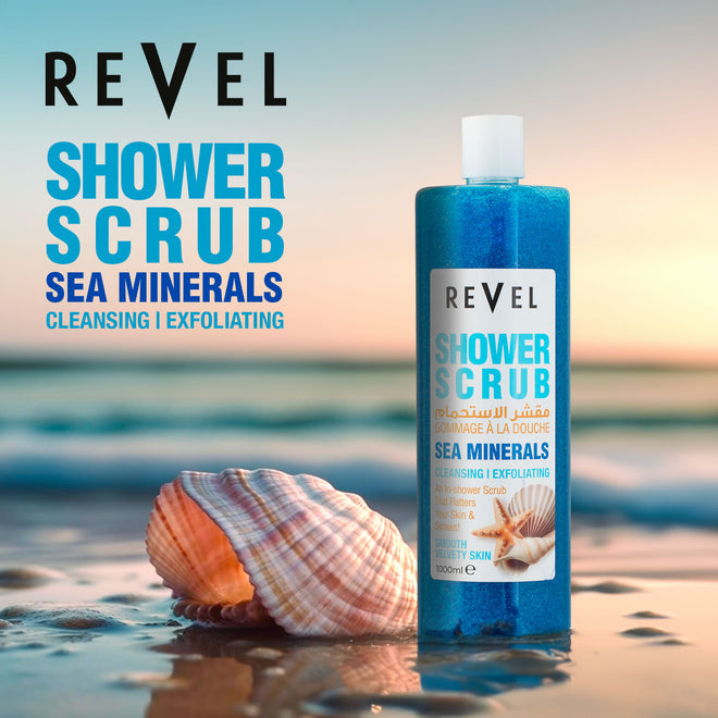 Revel 1000ml ShowerScrub Sea Minerals