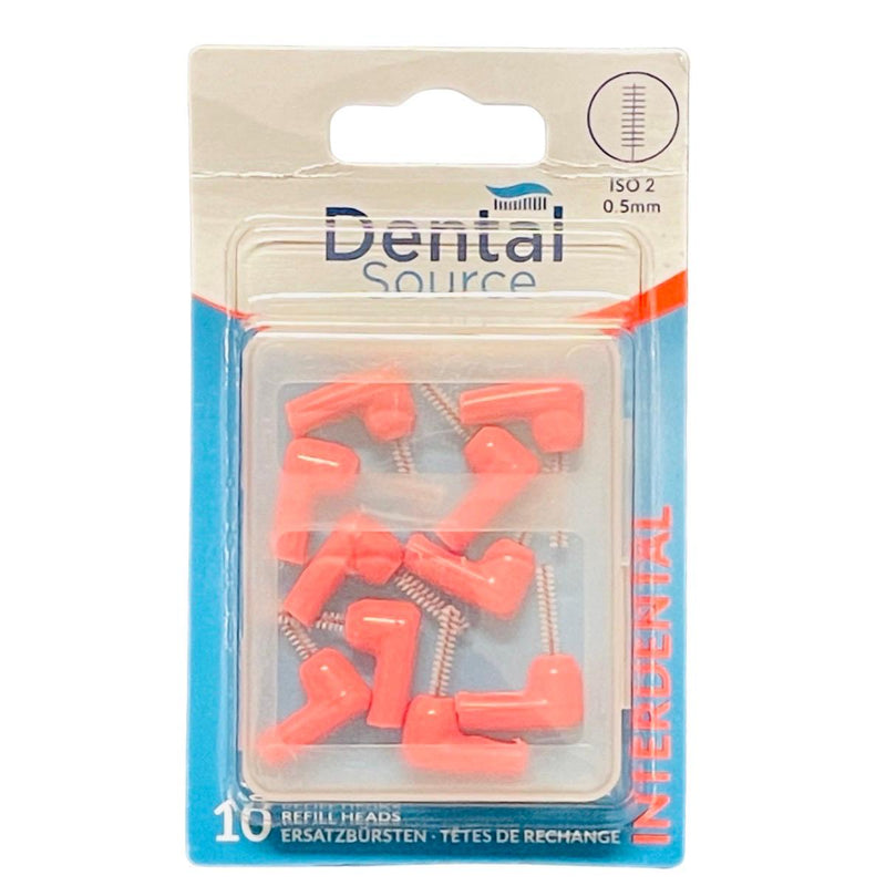 Dental Source - interdental 10 refill rød