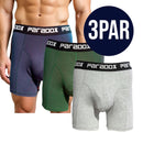 Paradox Bambus Bokseshorts 3-pak: Høj Kvalitet & Perfekt Pasform