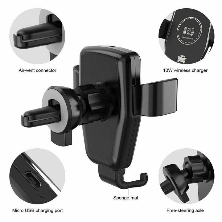 Trådløs oplader - bil oplader