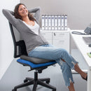 Silikone gelpude med støtte