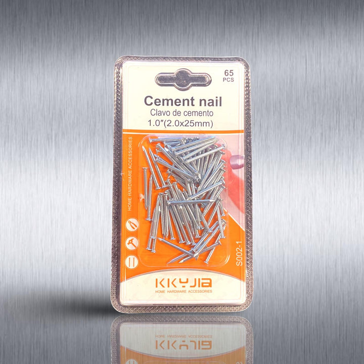 Cementsøm 2x25mm 65 stk