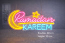 Ramadan Kareem Neon Skilt 40x20cm