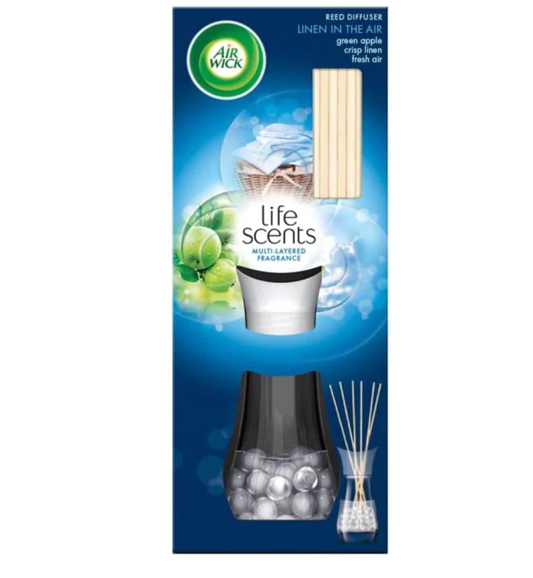 Airwick Reed Diffuser 25ml Duftspreder med pinde - Linen in the air