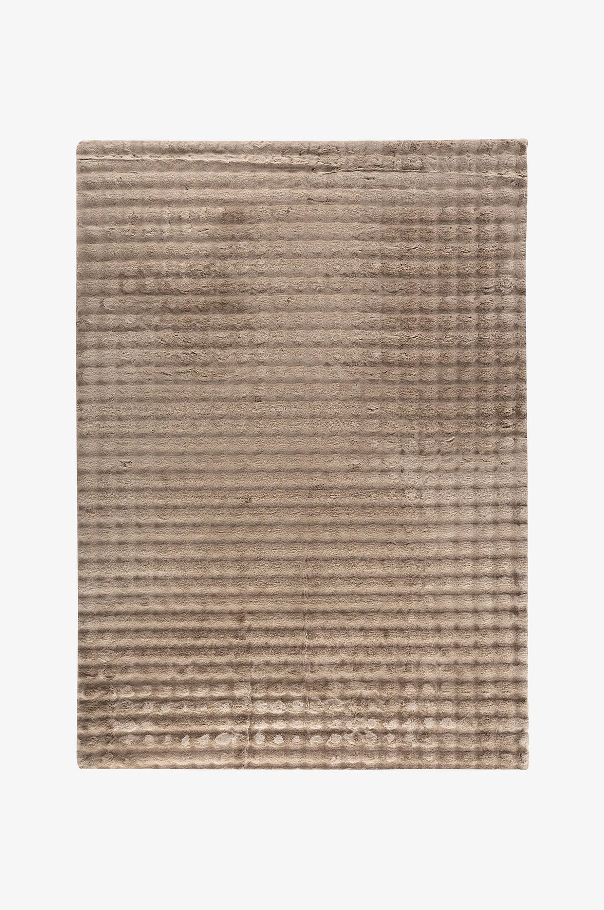 Velour Bubble Tæppe 160x230 cm – Mushroom Taupe
