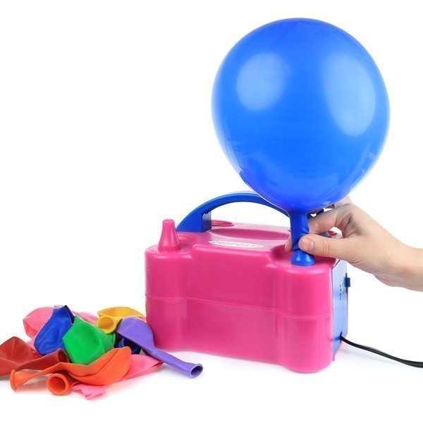 Bærbar dobbeltdyse 600W 110V elektrisk ballonpumpepumpe