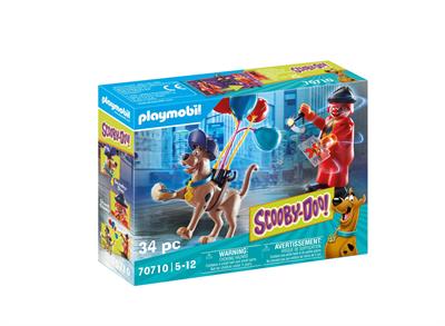 Playmobil SCOOBY-DOO! Eventyr med Ghost Clown (70710)