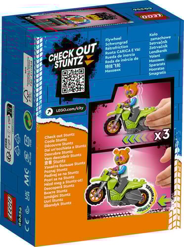 Lego City Stuntz Bjørne-Stuntmotorcykel    