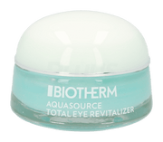 Biotherm Aquasource Total Eye Revitalizer 15ml For Sensitive Skin - Cooling Effect Eye Care - Bags - Dark Circles - Dehydration Lines